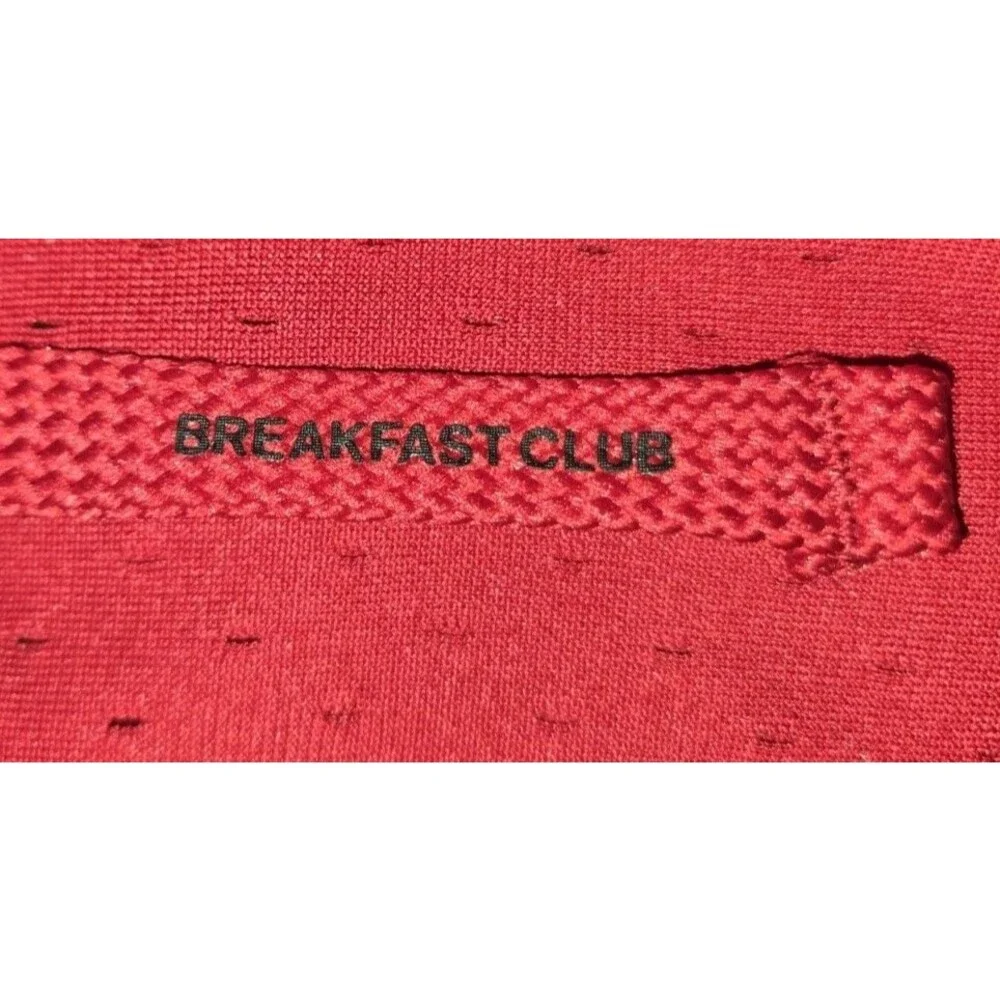 Mens Air Jordan DriFit Mesh Breakfast Club Basketball Shorts Red Black Small